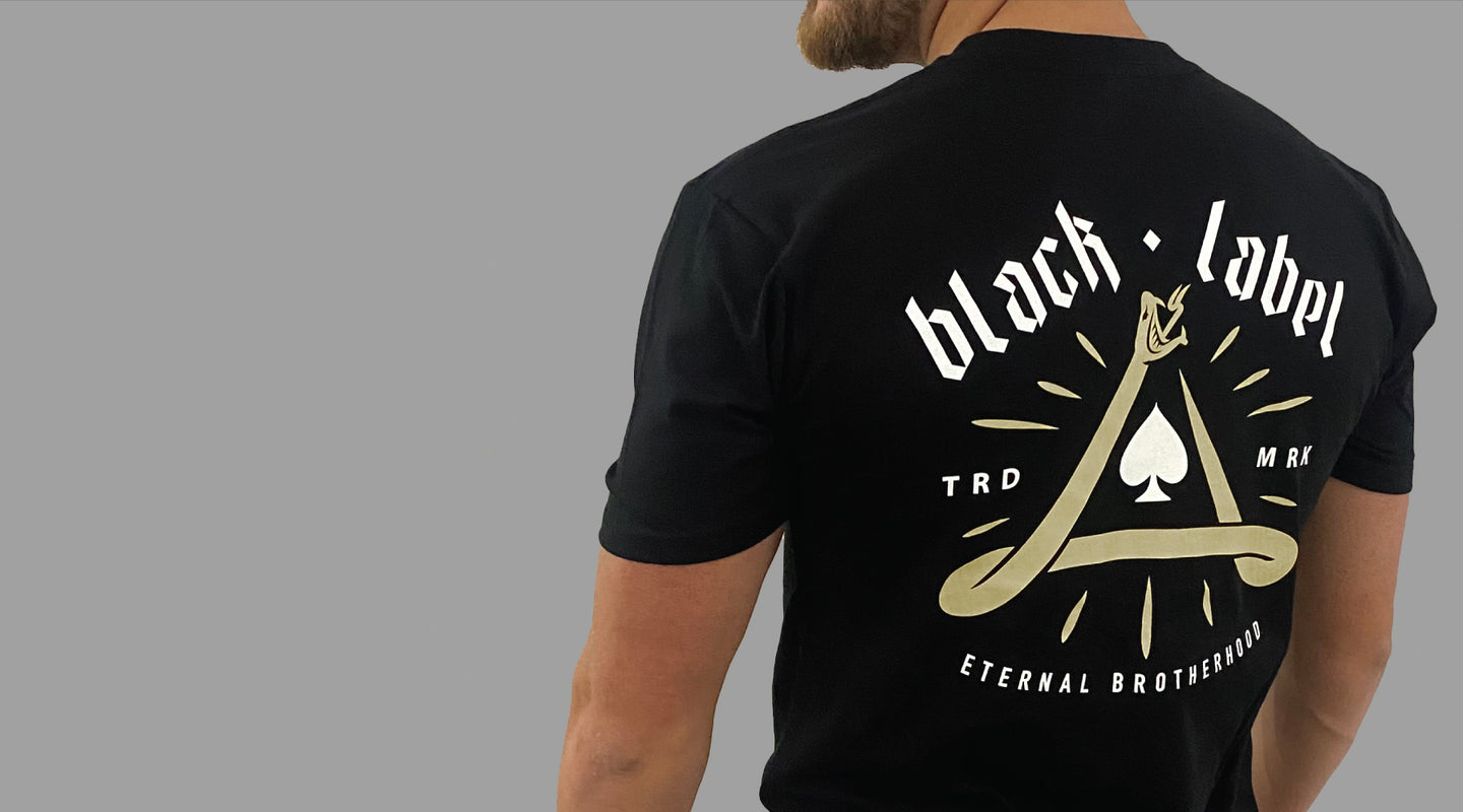 Black label on sale clothing